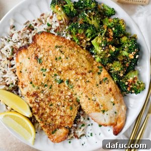 Golden Parmesan Tilapia 15 Broiled tilapia parmesan