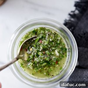 Garden Fresh Chimichurri 14 Homemade Chimichurri