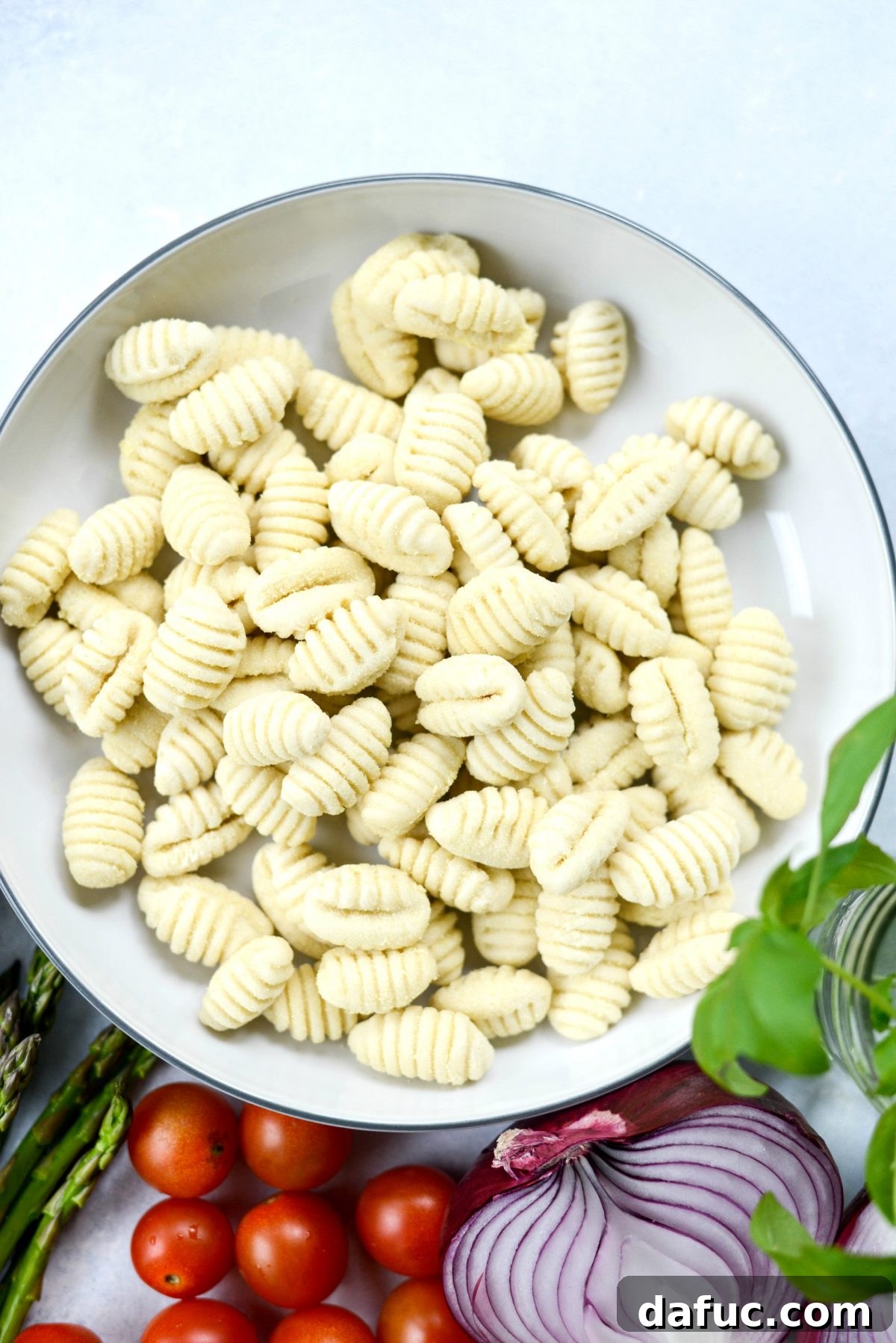 gnocchi in a bowl