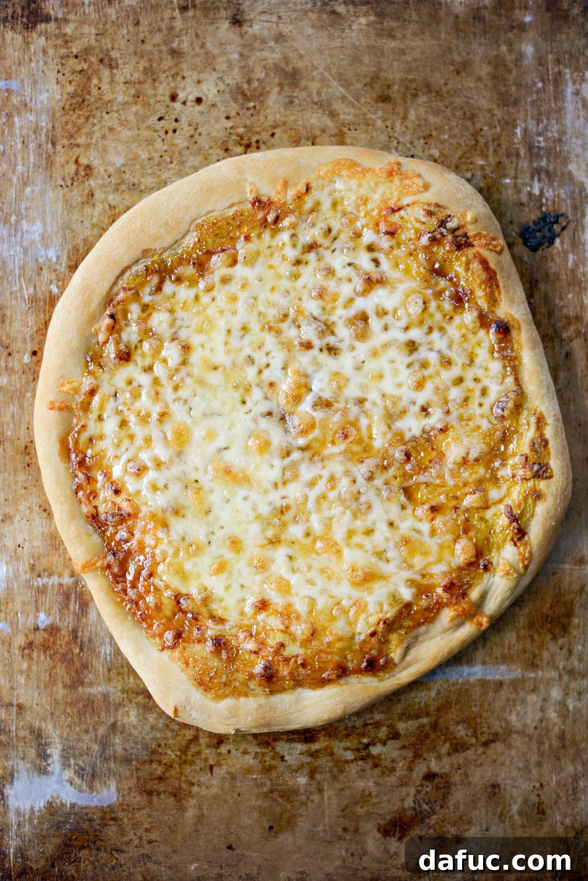 Freshly baked Fig Jam Pizza