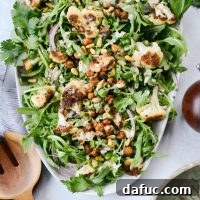 Roasted Cauliflower Shawarma Chickpea Salad