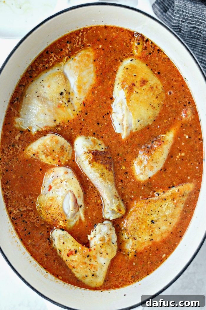 Smoky Chipotle Shredded Chicken 15 add seared chicken back into the pot and cook.