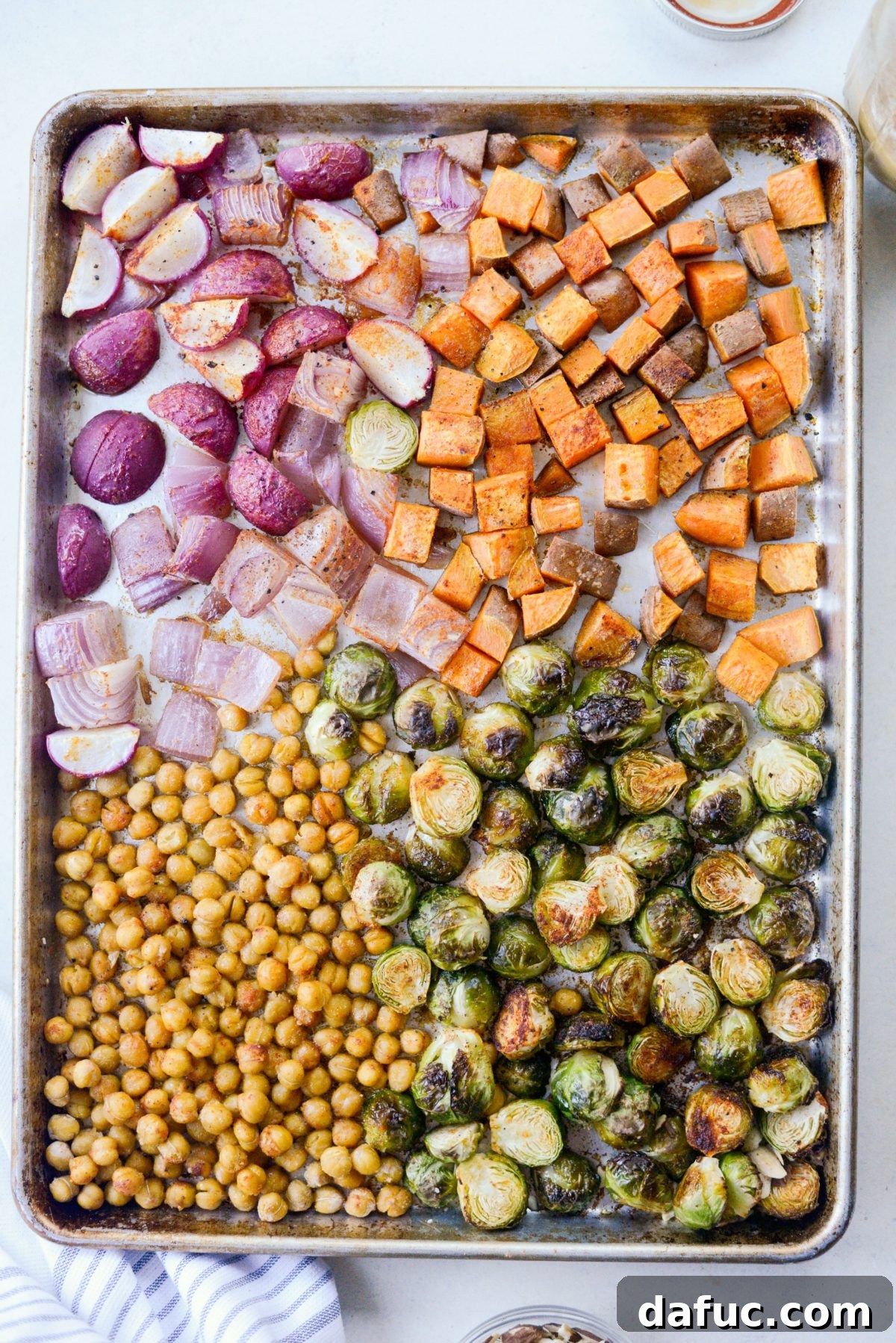 Make-Ahead Roasted Fall Veggie Rice Bowls 10 roasted veggies on sheet pan