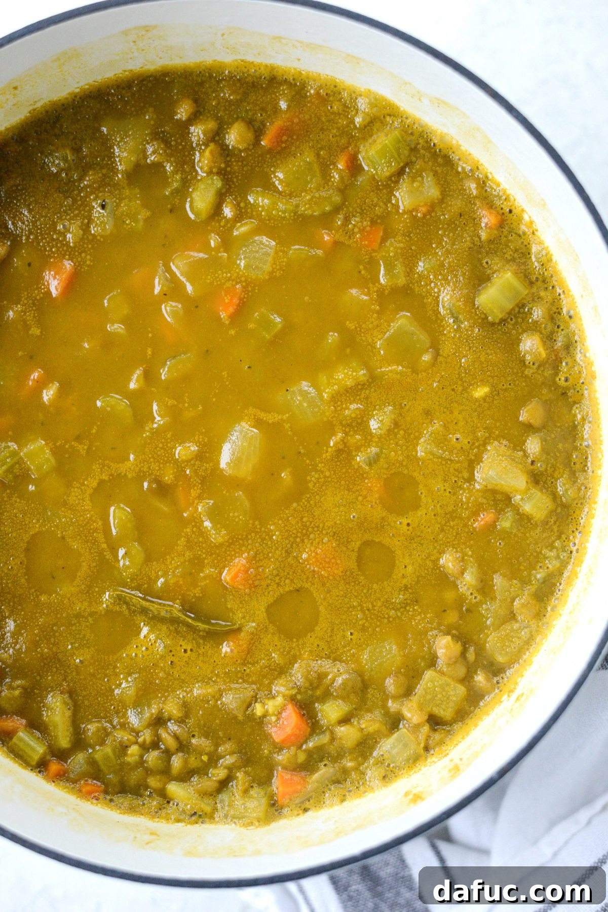 Golden Glow Lentil Soup 14 simmer