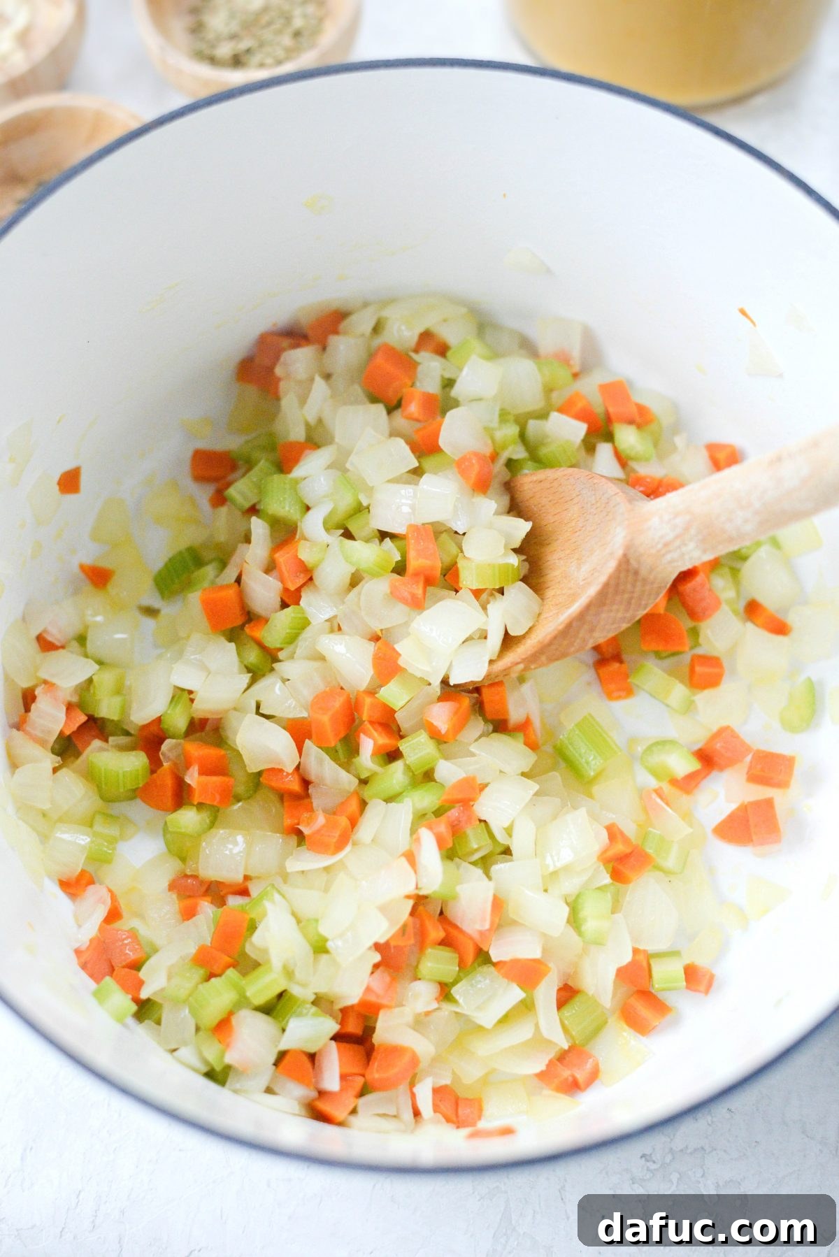 Golden Glow Lentil Soup 8 sautéed veggies