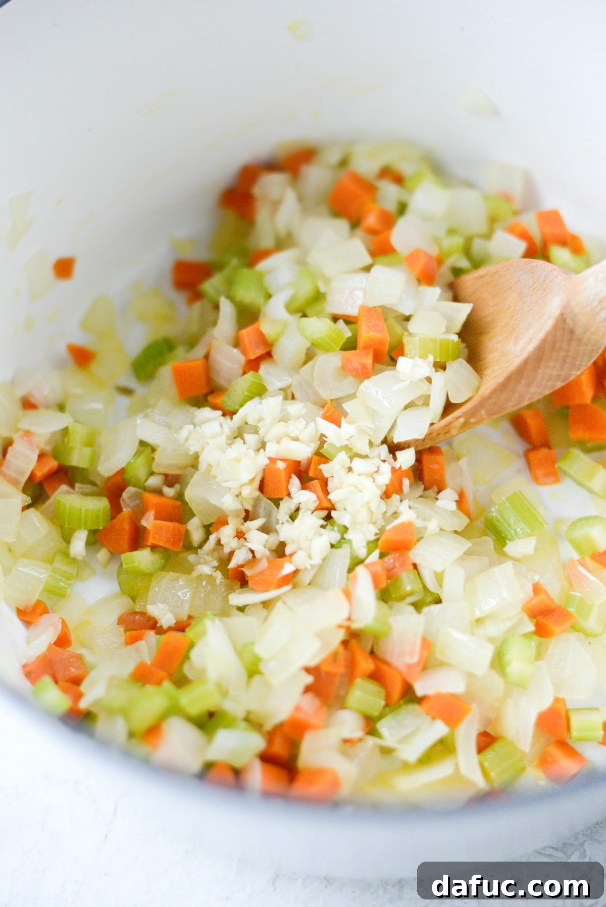 Golden Glow Lentil Soup 9 add garlic and cook 1 minute