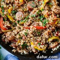 Andouille Cajun Rice Skillet