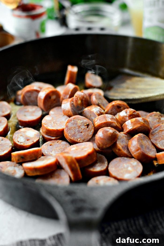 Andouille Cajun Rice Skillet