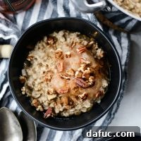 Apple Chai Oatmeal | SimplyScratch.com