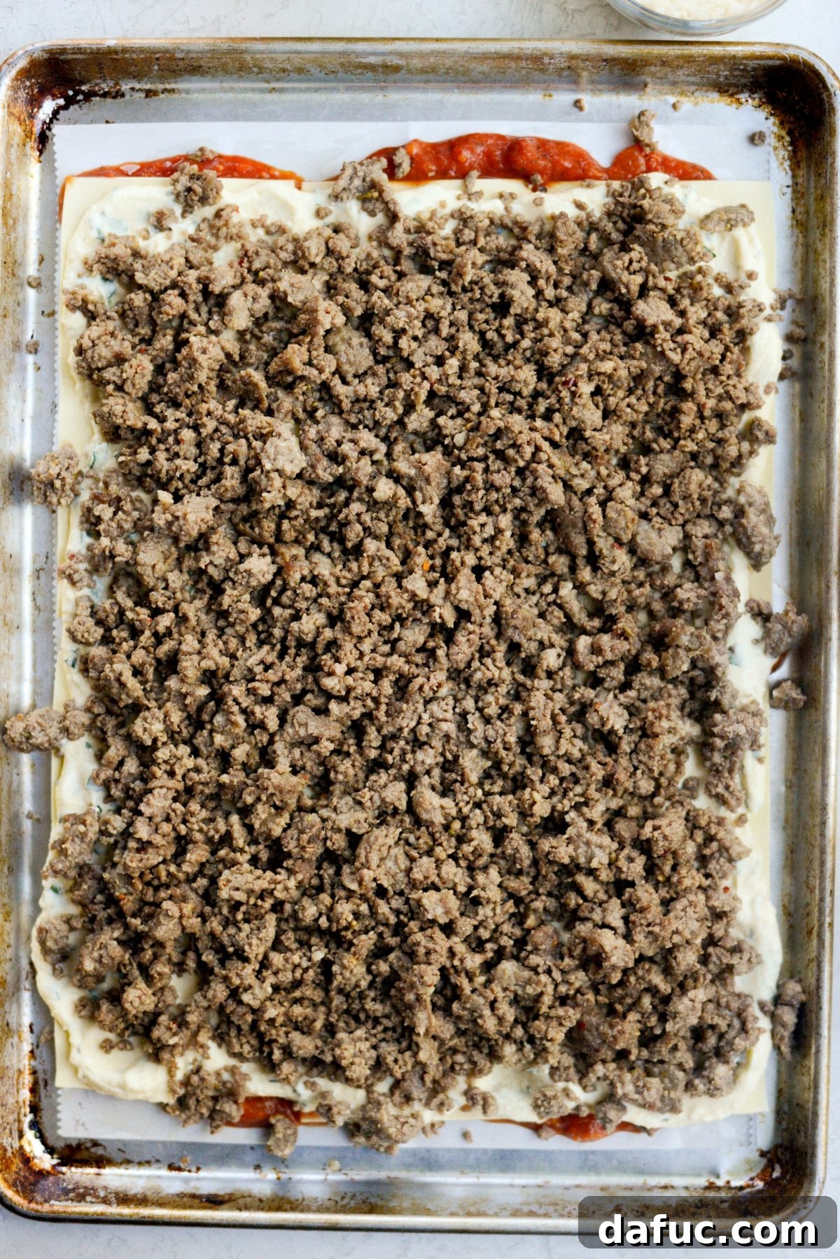 add meat mixture