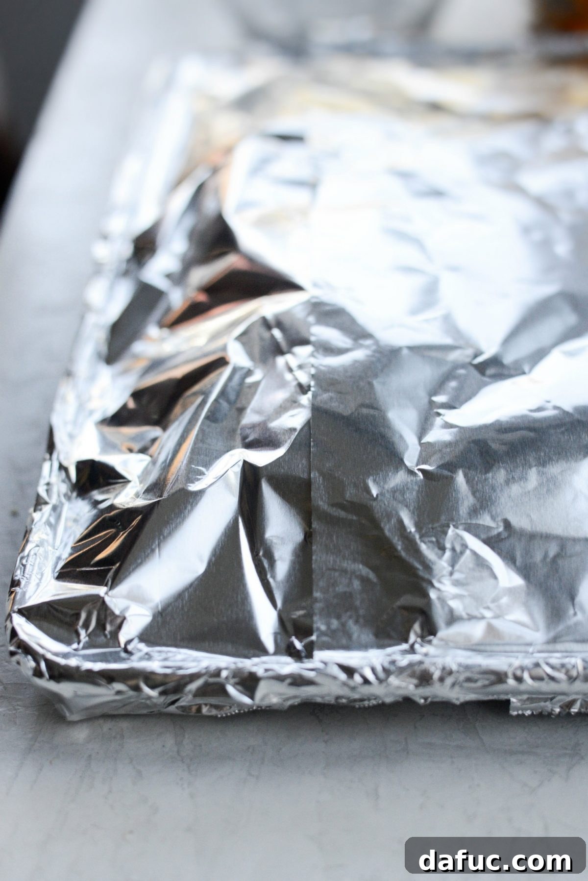 cover with foil and bake