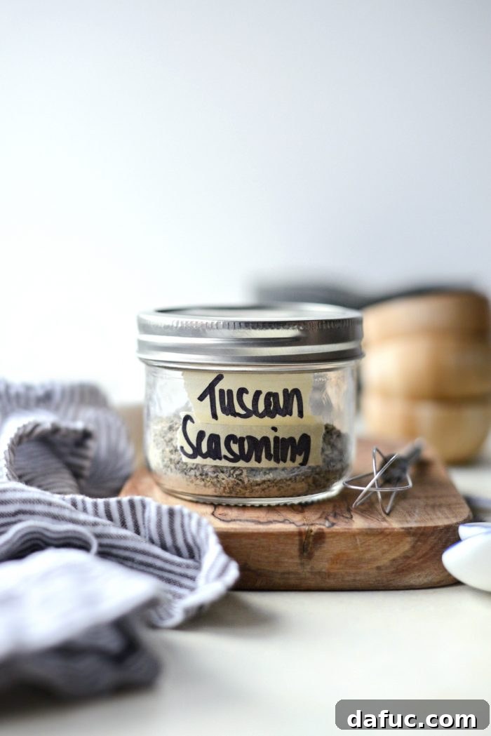 Handcrafted Tuscan Seasoning 10 Homemade Tuscan Seasoning Blend