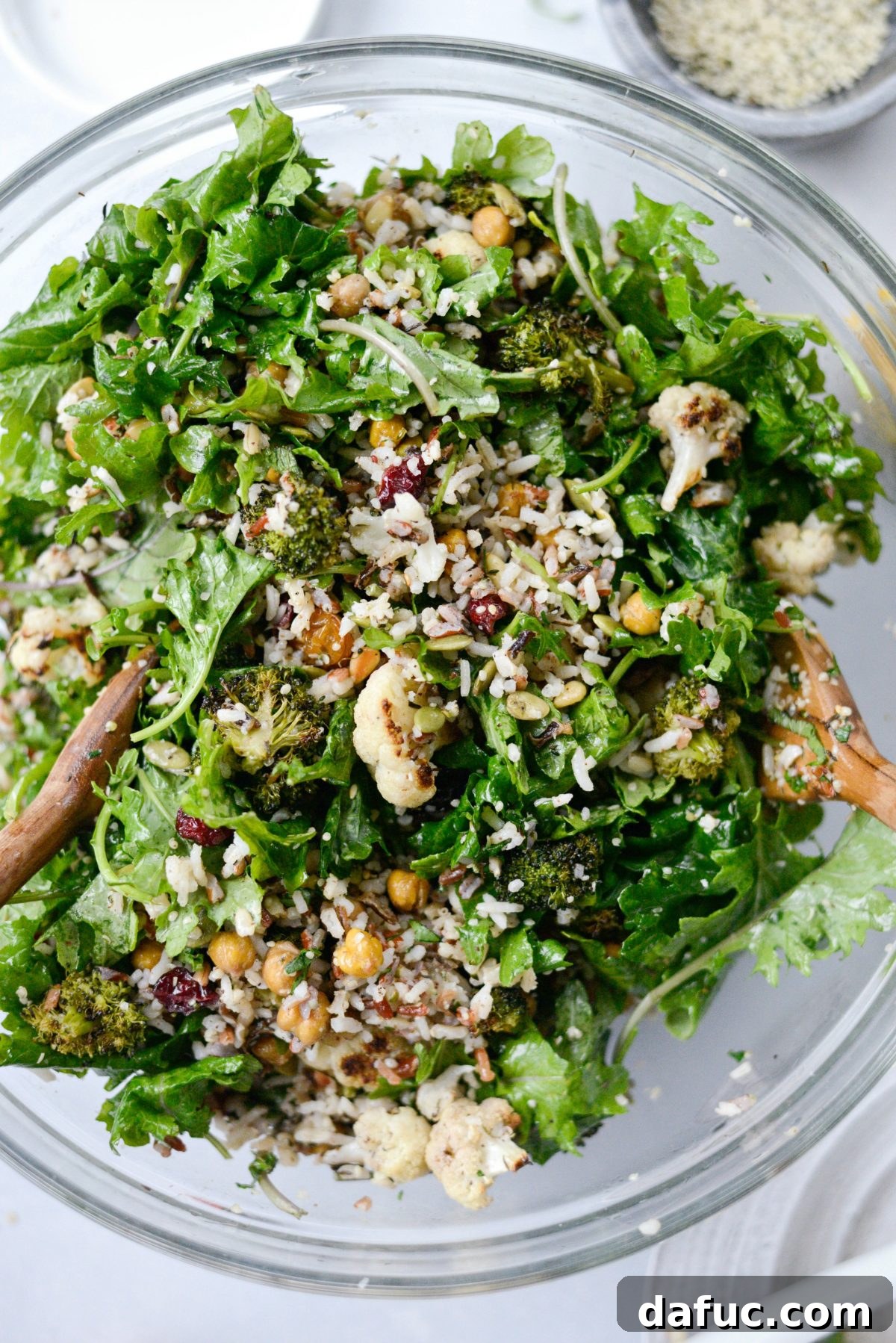 Warm Roasted Greens & Florets Salad 12 Toss one last time to combine.