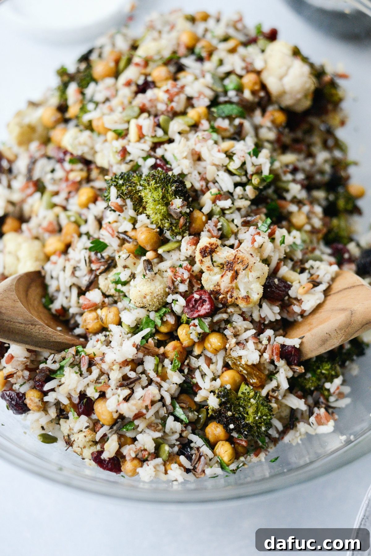 Warm Roasted Greens & Florets Salad 10 gently toss to combine.