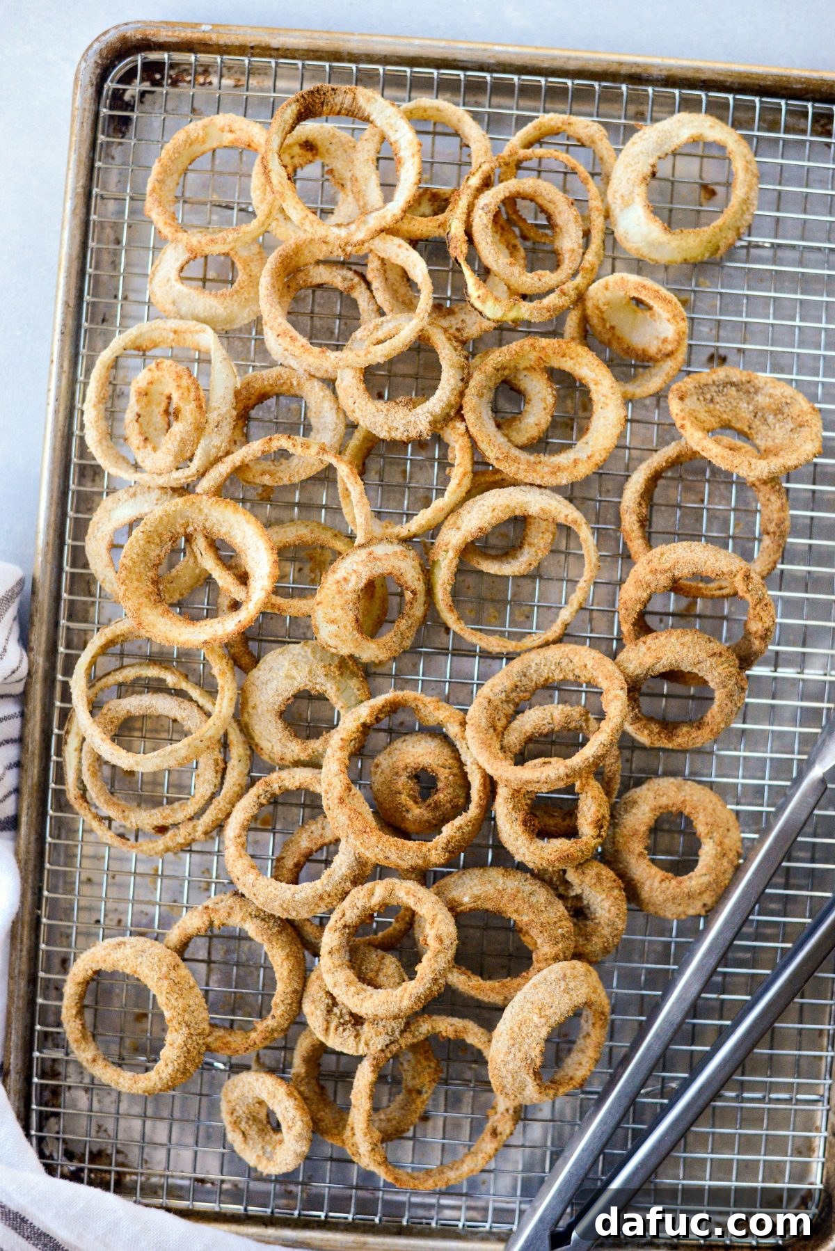 Air Fryer Beer Battered Onion Rings