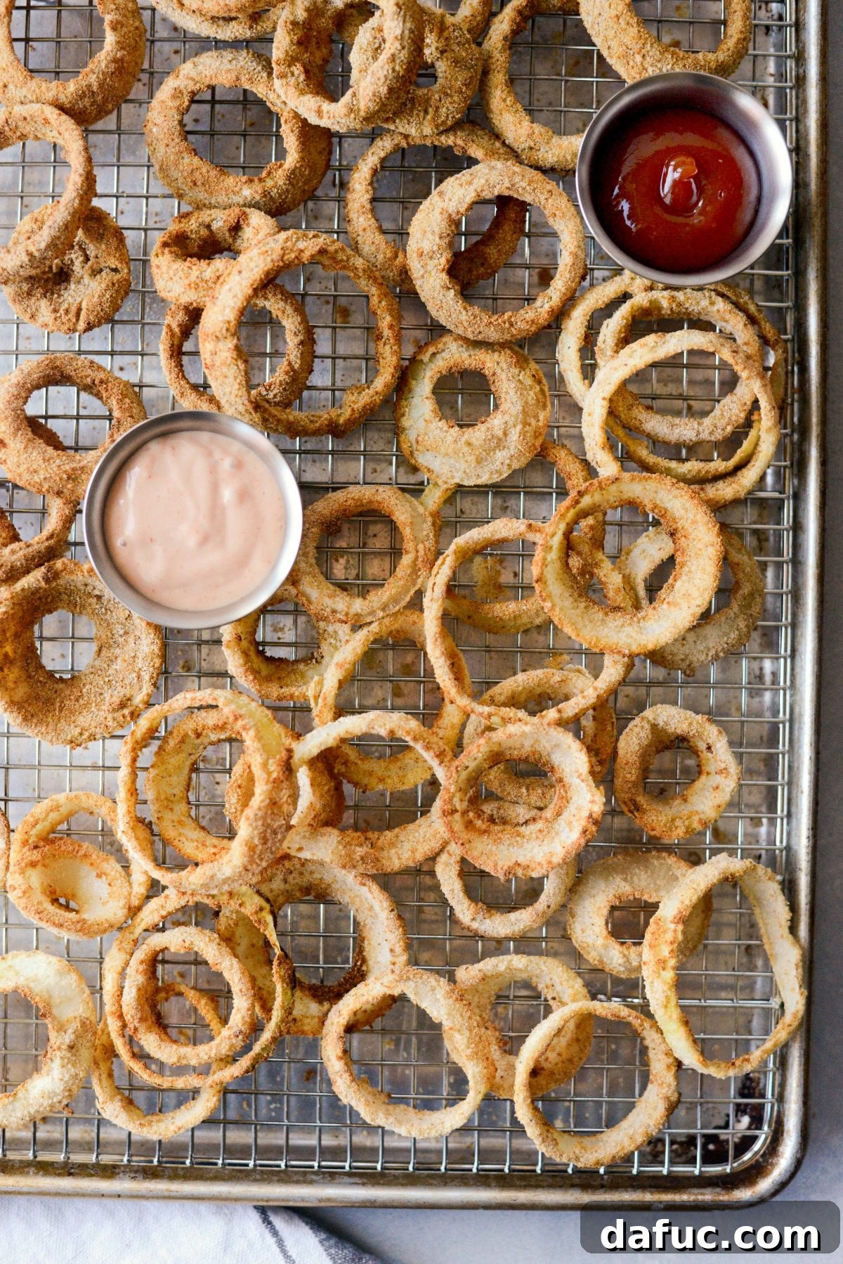 Air Fryer Beer Battered Onion Rings