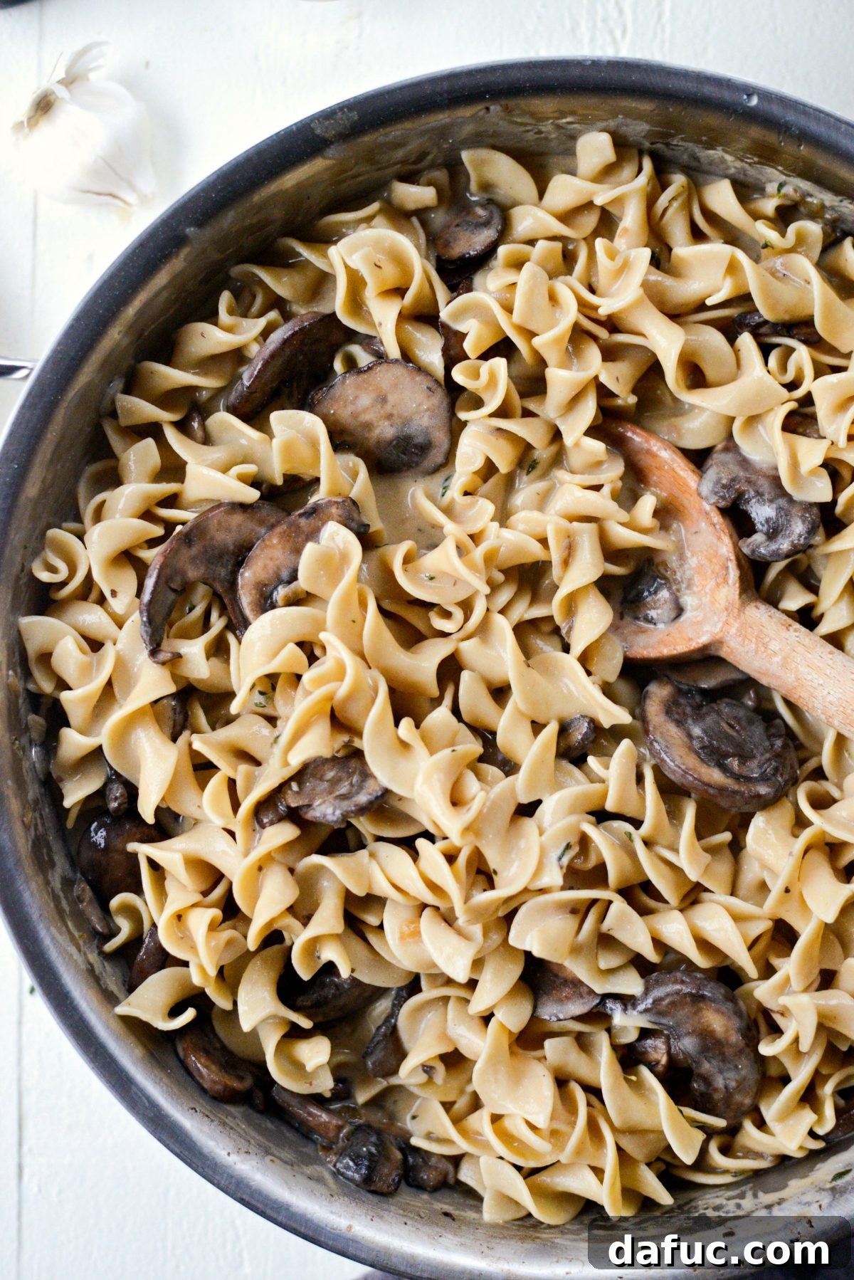 Simple Creamy Mushroom Bliss 21 toss to combine