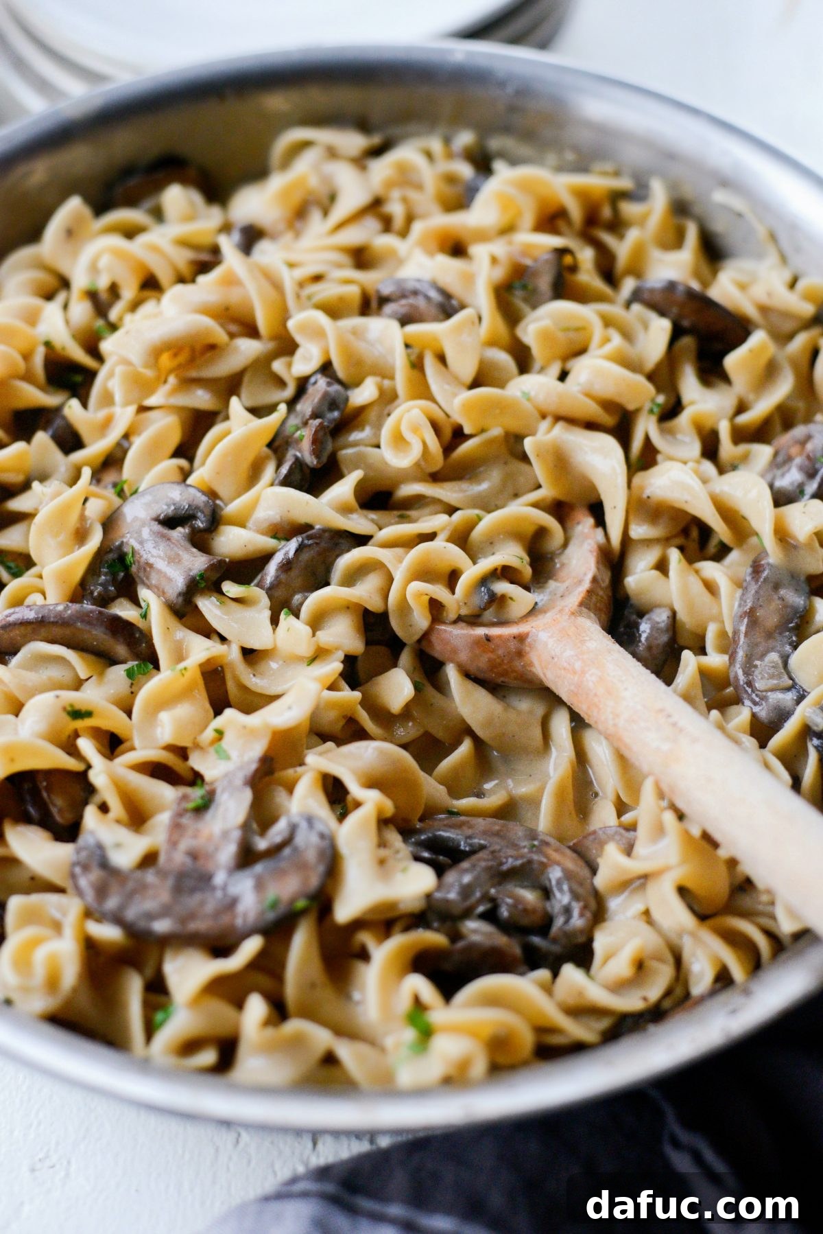 Simple Creamy Mushroom Bliss 22 Taste and season with salt and pepper if needed