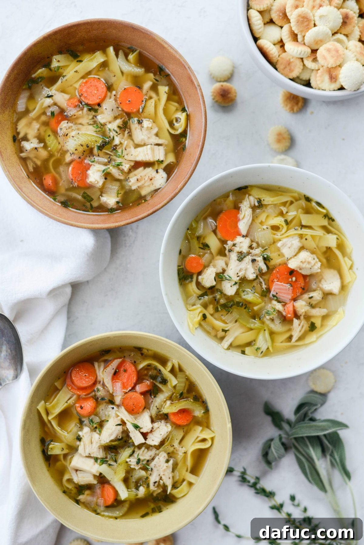 Cozy Turkey Noodle Comfort 2 Delicious bowl of Leftover Turkey Noodle Soup