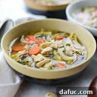 Leftover Turkey Noodle Soup | A comforting recipe from SimplyScratch.com