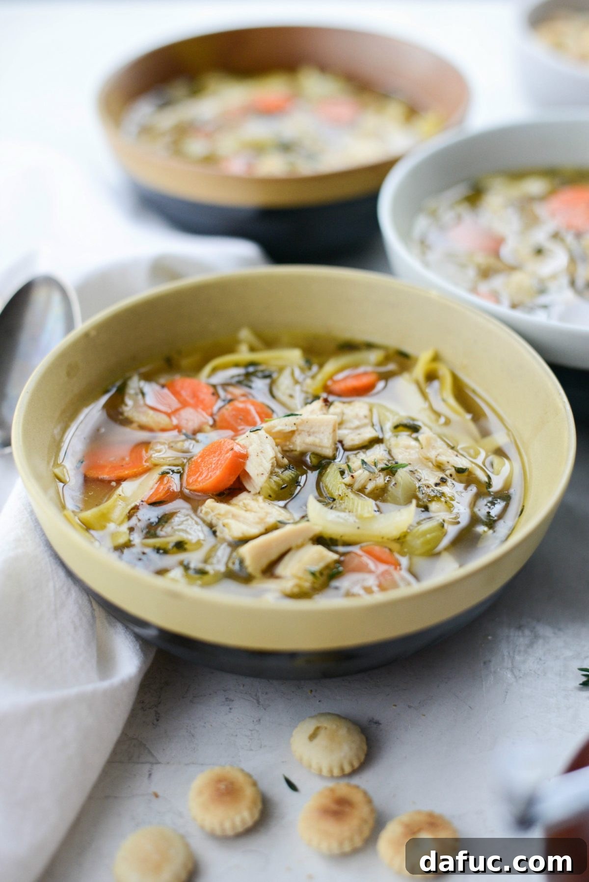 Cozy Turkey Noodle Comfort 3 Homemade Leftover Turkey Noodle Soup