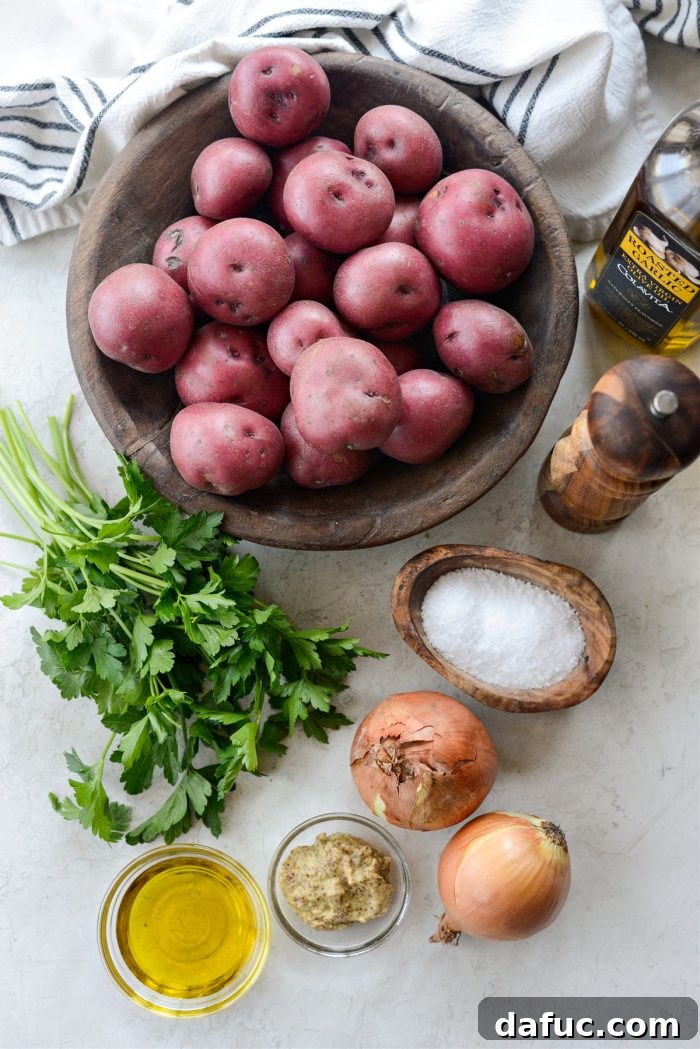 Zesty Dijon Roasted Redskin Potatoes 3 Dijon Roasted Redskin Potatoes ingredients