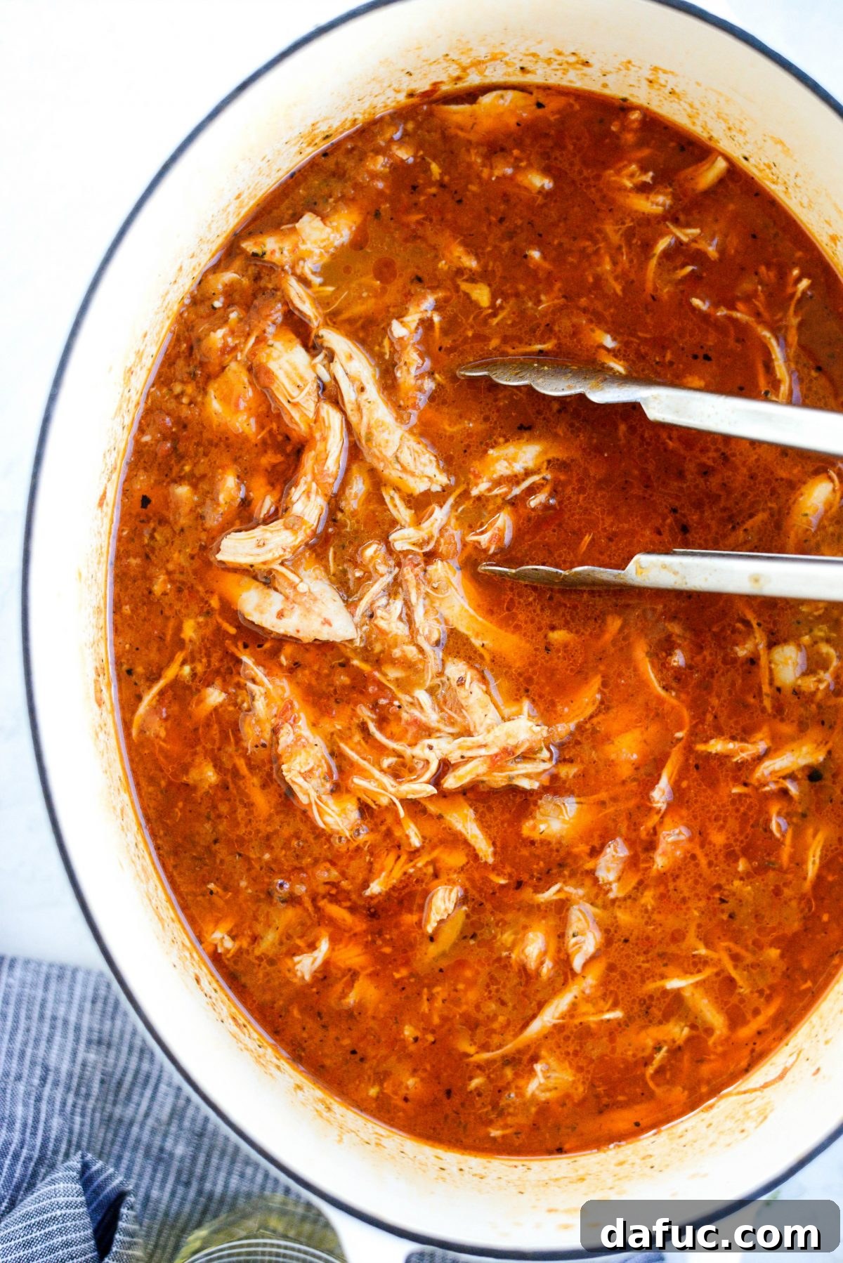 2018 Unpacked 9 Flavorful Chicken Tinga recipe perfect for tacos, burritos, or salads by SimplyScratch.com