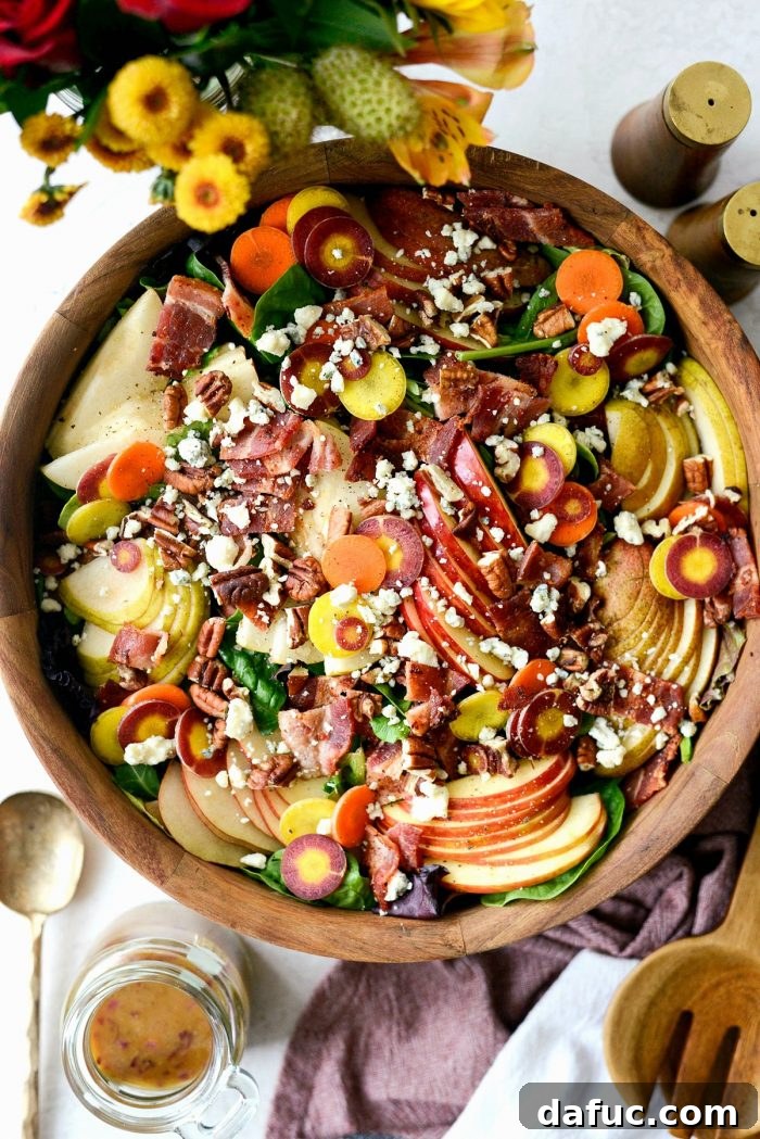 Golden Autumn Salad with Sweet and Savory Maple Bacon Vinaigrette 13 img 5986 12