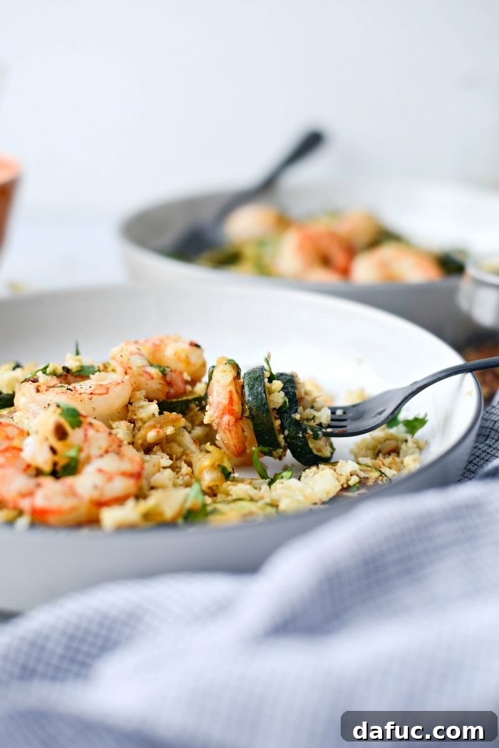 Sheet Pan Lemon Garlic Shrimp and Zucchini