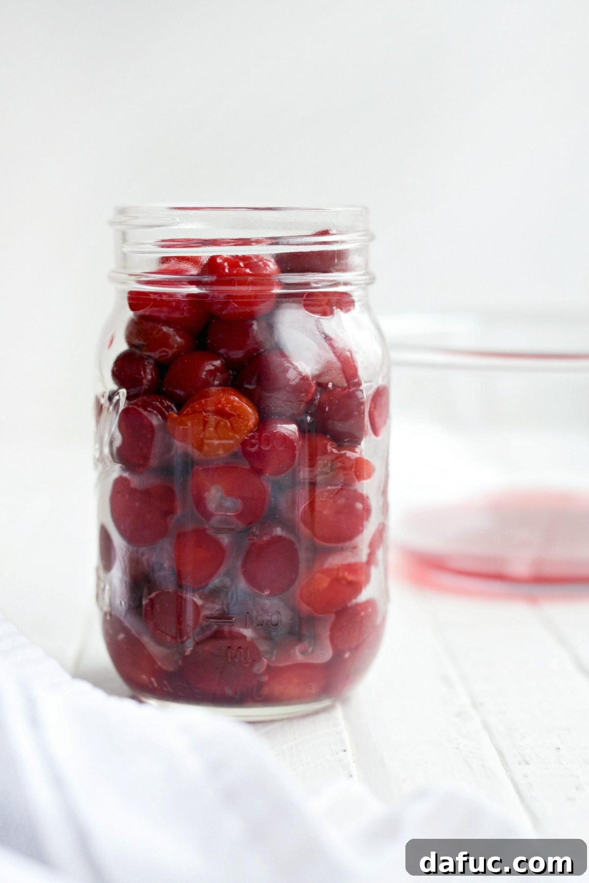 Naturally Crafted Maraschino Cherries 12 Cherries settled in jars