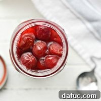 Homemade Maraschino Cherries l SimplyScratch.com