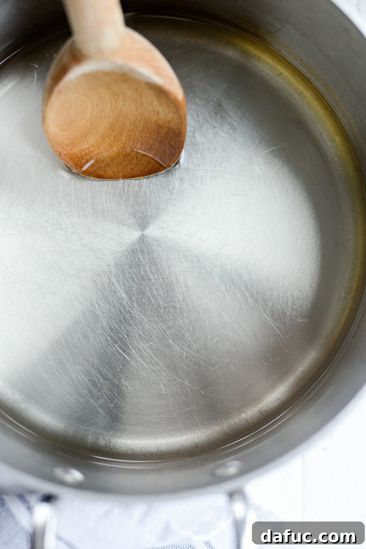 Naturally Crafted Maraschino Cherries 8 Clear sugar water in a saucepan