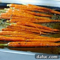 Caramelized Honey Balsamic Carrots 2 Honey Balsamic Glazed Whole Roasted Carrots
