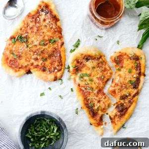 Heart Shaped Personal Pizzas with fresh toppings