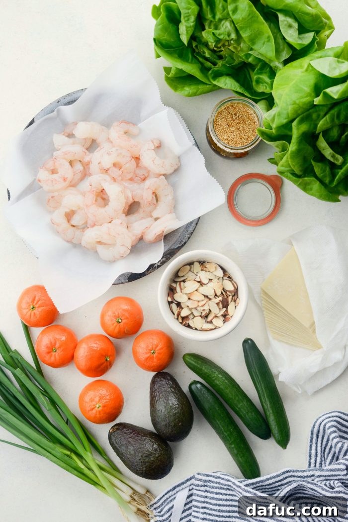 Flame-Kissed Shrimp Salad with Asian Zing and Wonton Crunch 4 ingredients for Grilled Asian Shrimp Salad with Crispy Wontons