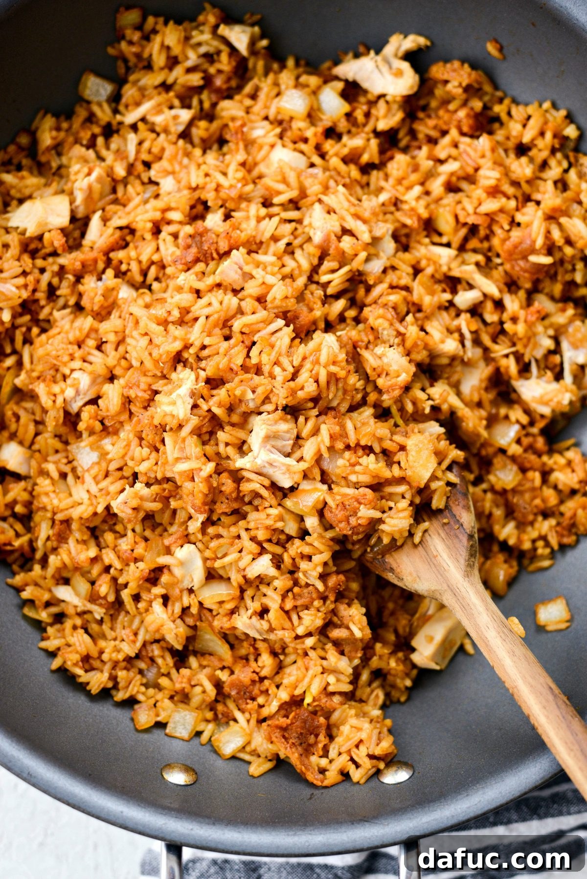 stir fry until crispy in spots for perfect texture
