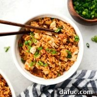 Crispy Fried Chicken Fried Rice