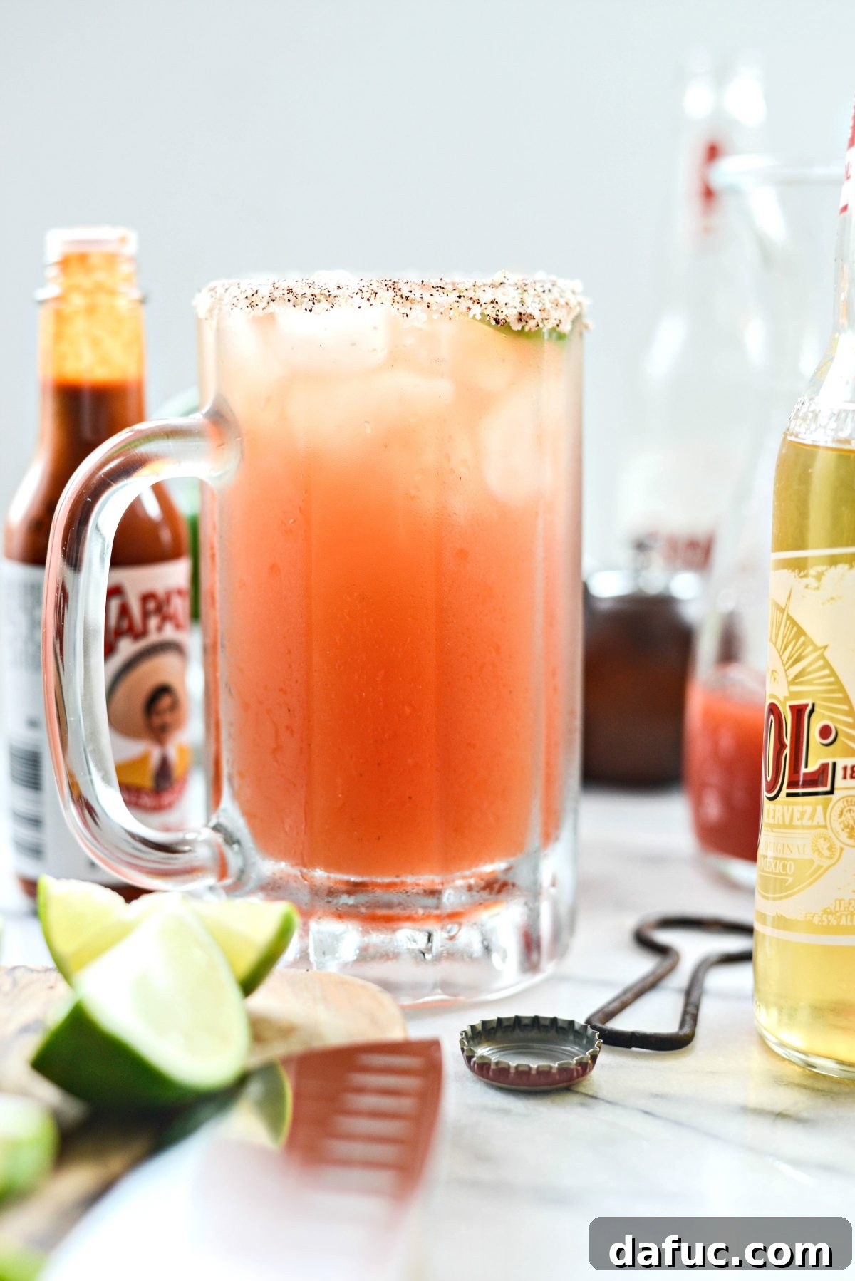 The Ultimate Mexican Michelada Recipe 22 A beautifully presented Mexican Michelada, perfect for any occasion