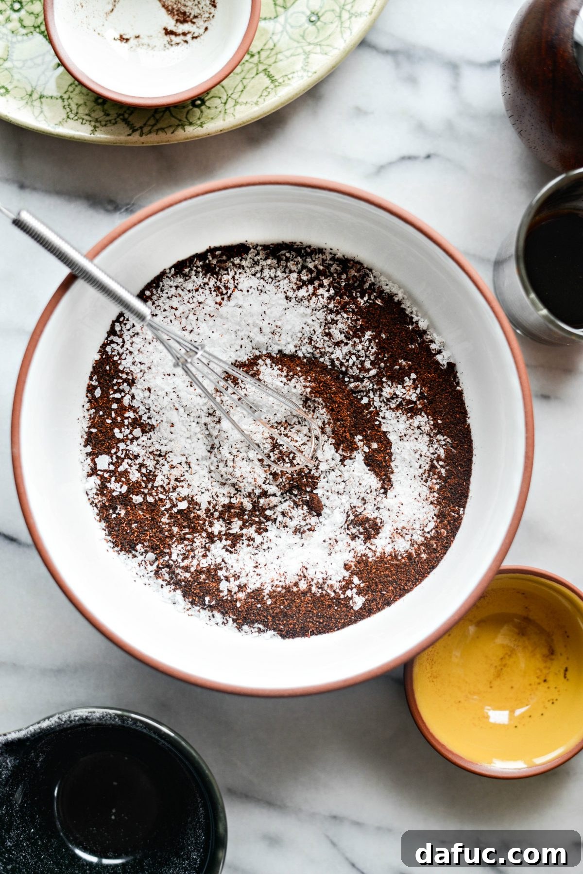 The Ultimate Mexican Michelada Recipe 6 Ingredients for the chili-salt rim, including margarita salt, chili powder, and chipotle powder