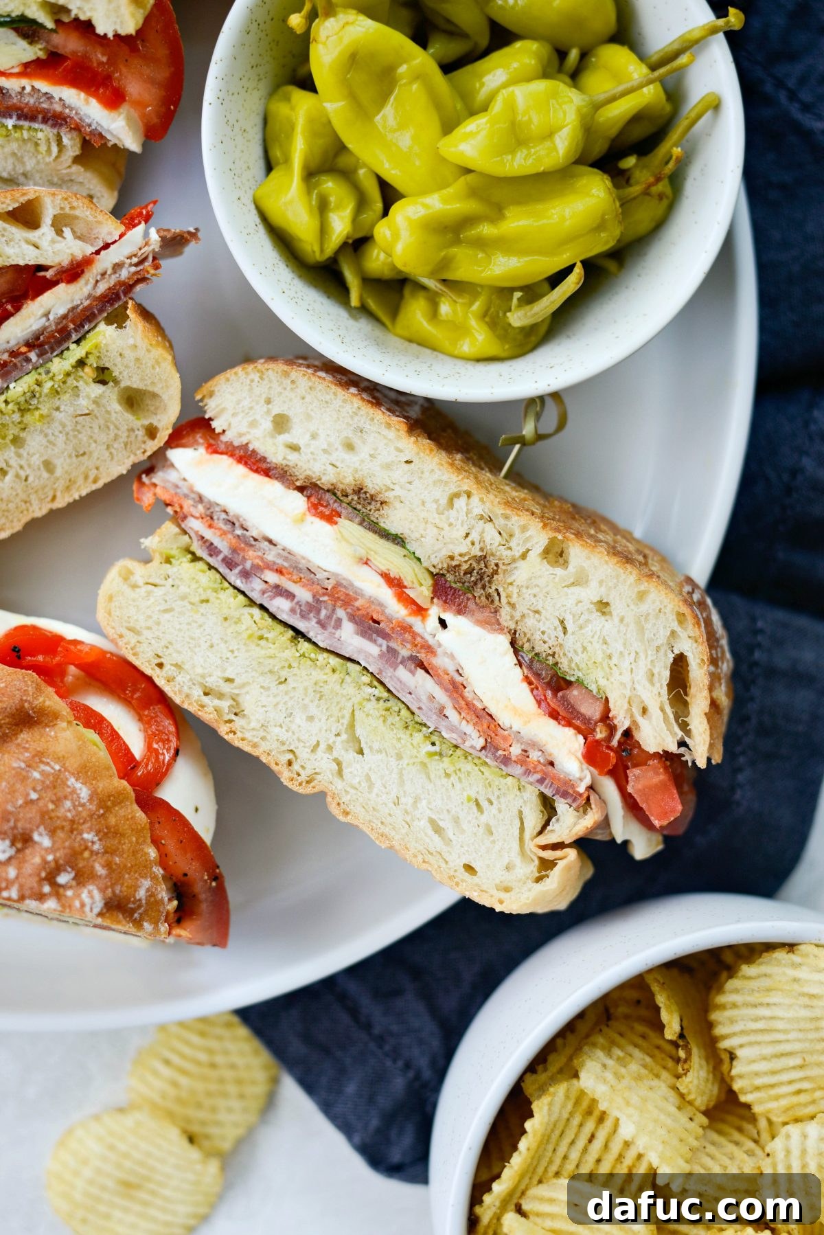 Pressed Italian Perfection 2 Ultimate Pressed Italian Sandwiches, showcasing its delicious layers.