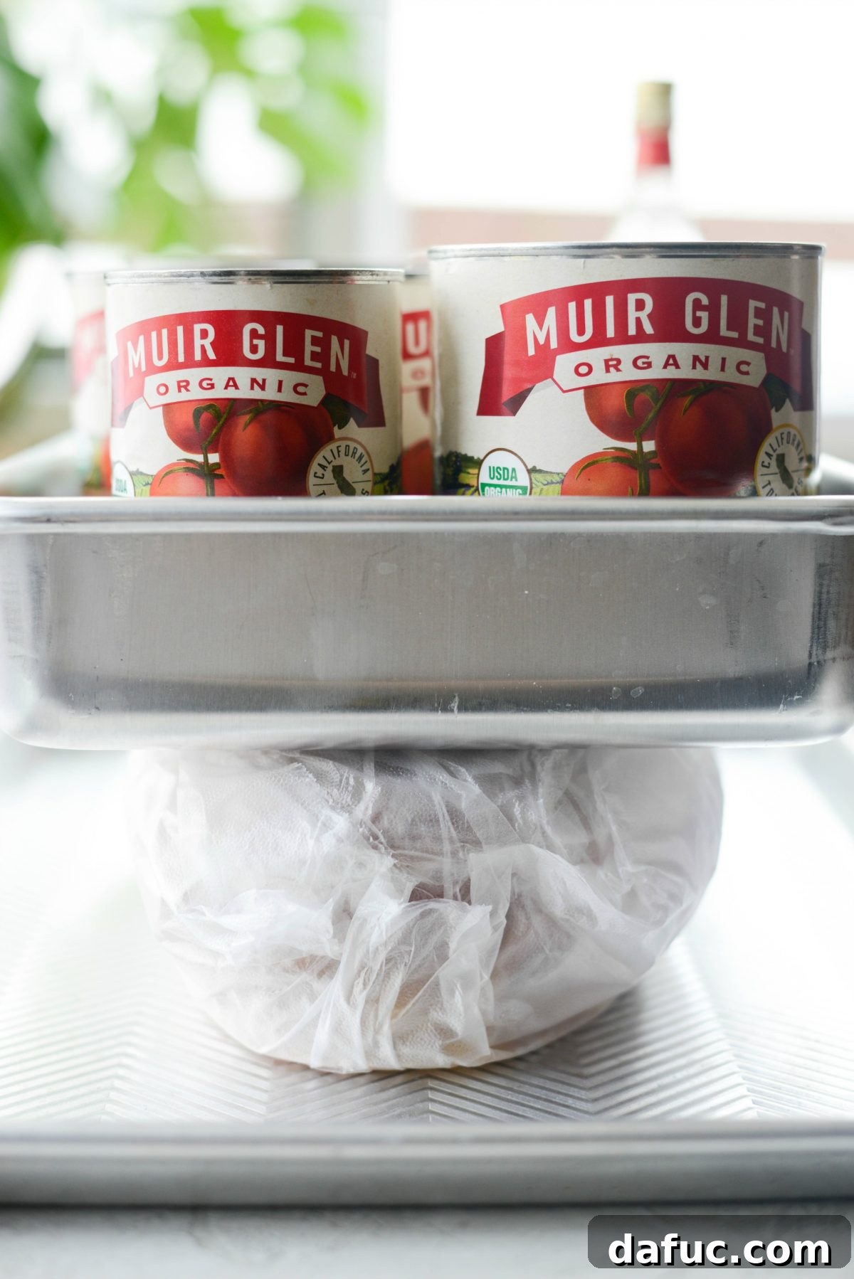 Pressed Italian Perfection 16 Wrap tightly in plastic wrap, then weigh down with another baking sheet and heavy cans or bricks.