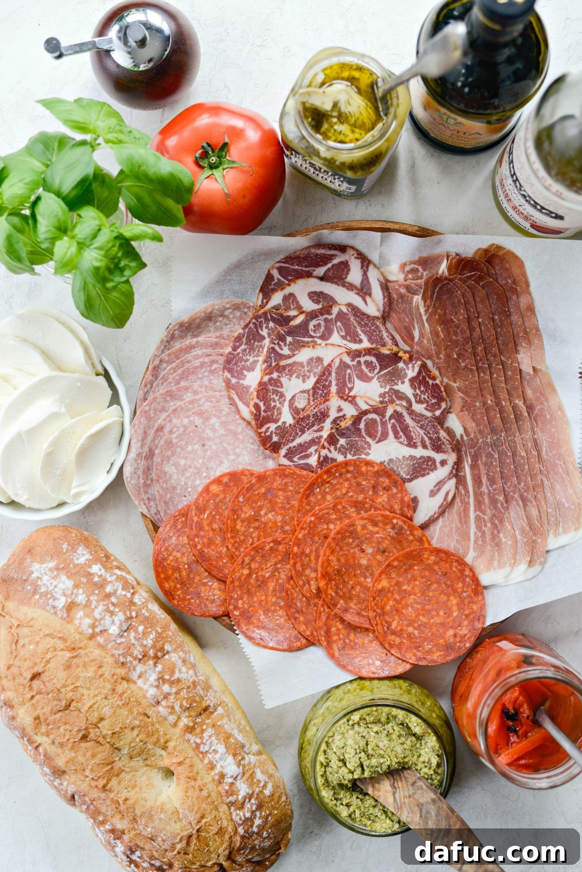 Pressed Italian Perfection 4 Ultimate Pressed Italian Sandwiches, showing the enticing cross-section.