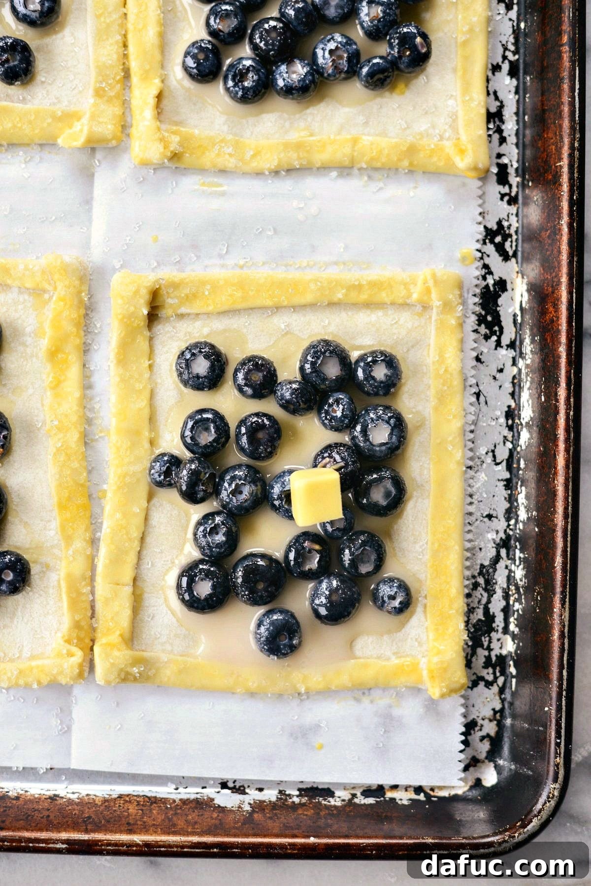 Lavender Blueberry Hand Pies 15 brush edges with egg wash