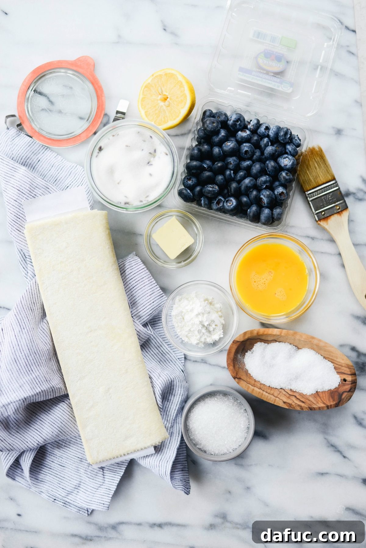 Lavender Blueberry Hand Pies 4 ingredient for Blueberry Lavender Pastry Pies