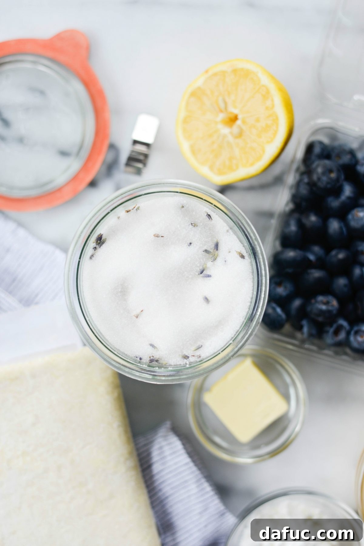 lavender sugar