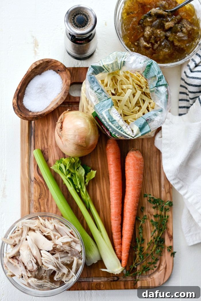 Homemade chicken stock simmering gently on the stovetop
