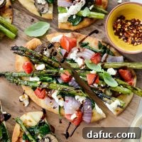 Vegetable and Goat Cheese Flatbread, an easy grilling recipe.
