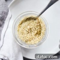 Caesar Salad Dressing Mix l SimplyScratch.com #caesar #salad #seasoning #salad #mix #homemade #seasoningblend #fromscratch