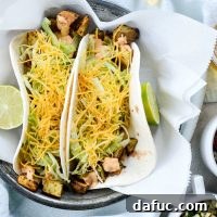 Spicy Potato Soft Tacos - finished dish photo