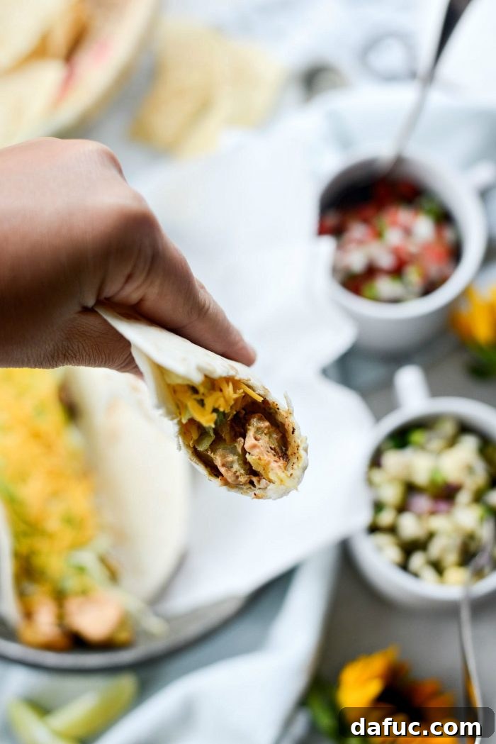 Fiery Potato Tacos with Smoky Chipotle Southwest Sauce 14 Pile of crispy seasoned potato cubes for making potato tacos